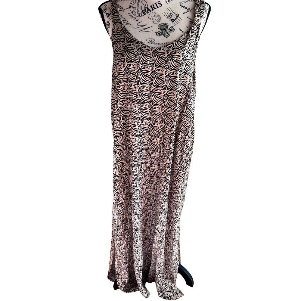 Tennis Cafe arena cubana halter bohemian maxi dress size L